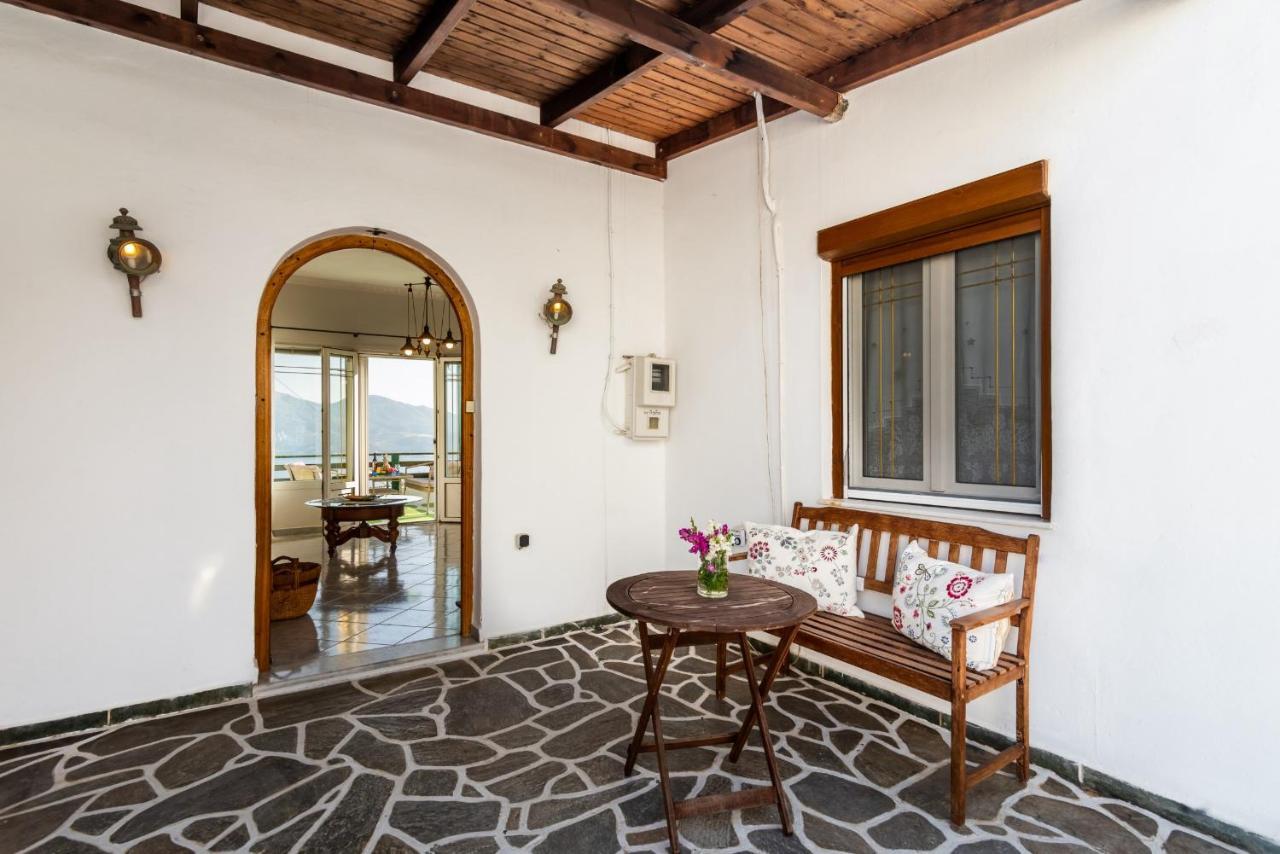 Melisses Sea View House Villa Pláka Mílu Kültér fotó
