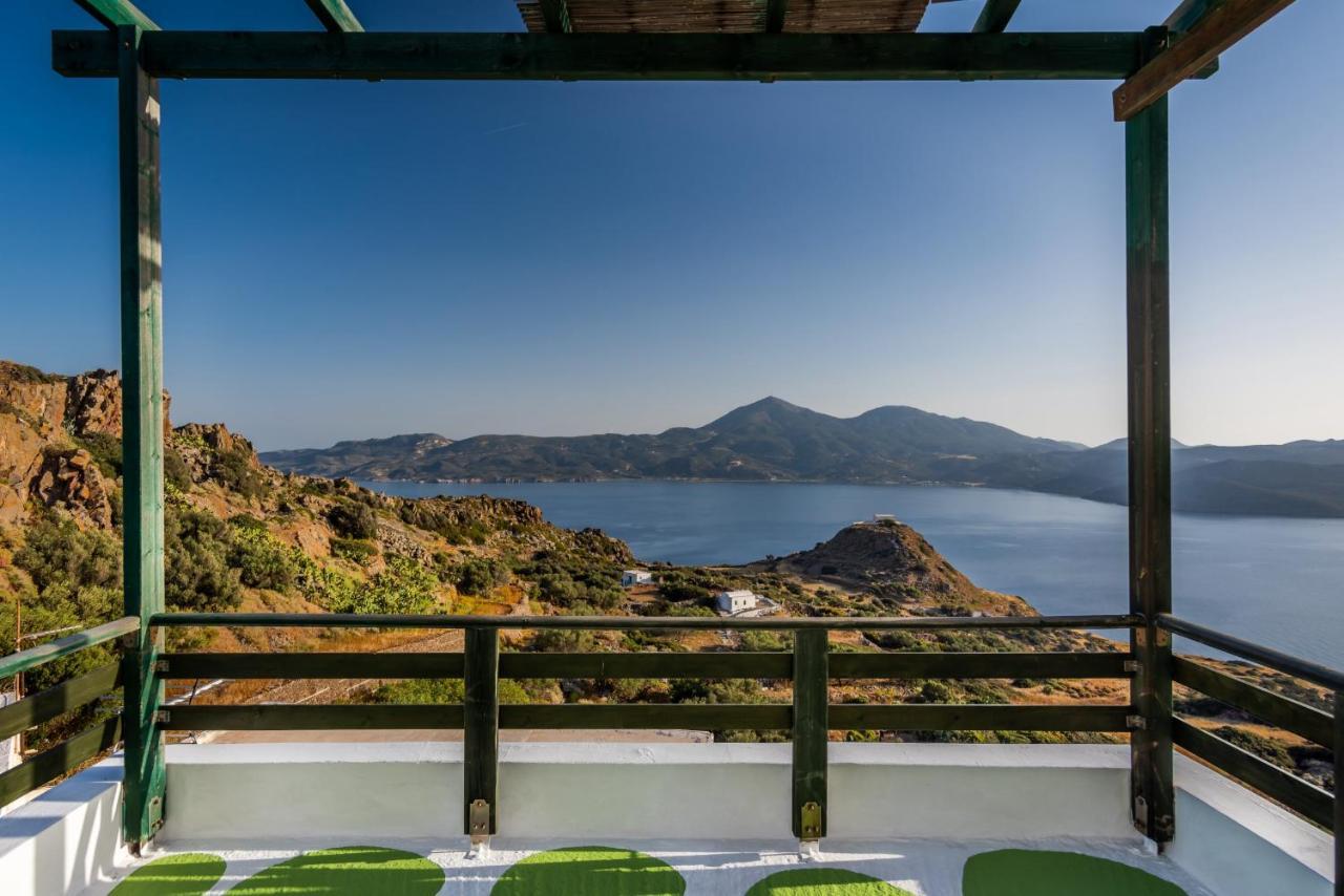 Melisses Sea View House Villa Pláka Mílu Kültér fotó