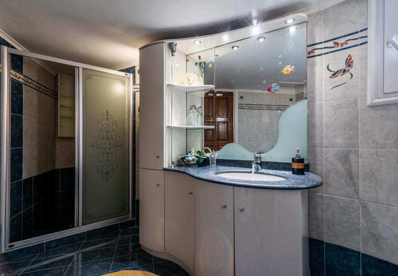 Melisses Sea View House Villa Pláka Mílu Kültér fotó