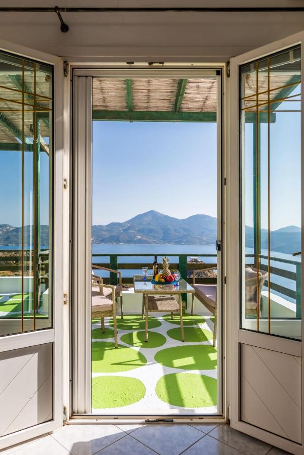 Melisses Sea View House Villa Pláka Mílu Kültér fotó