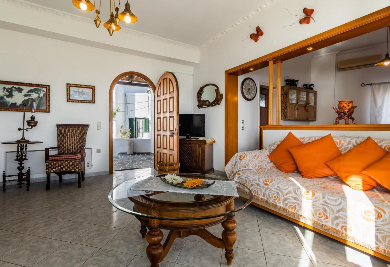 Melisses Sea View House Villa Pláka Mílu Kültér fotó