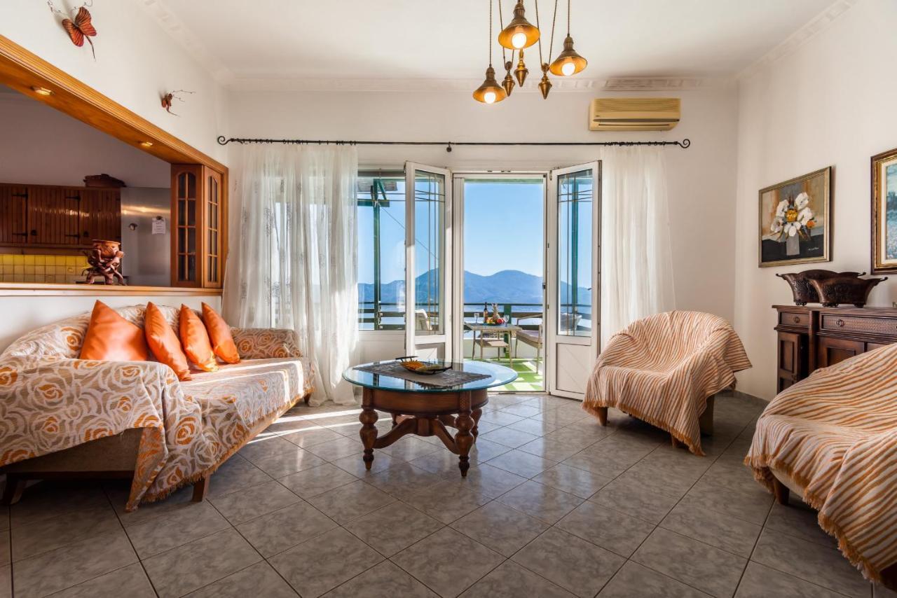 Melisses Sea View House Villa Pláka Mílu Kültér fotó