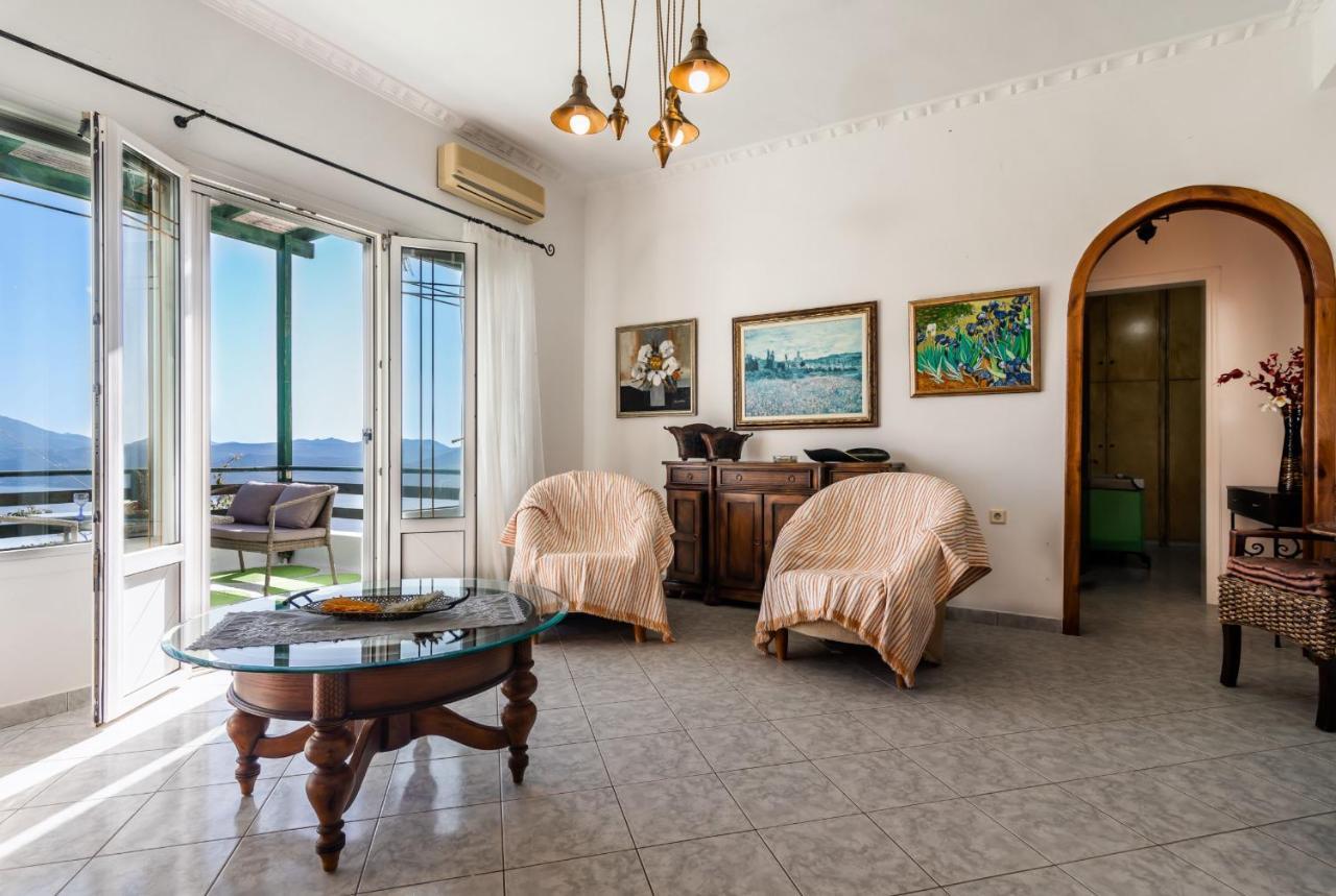 Melisses Sea View House Villa Pláka Mílu Kültér fotó